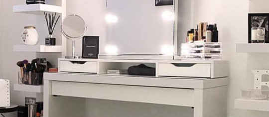 Achat de coiffeuses à miroir en ligne