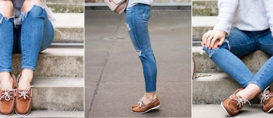 chaussures bateau