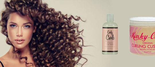 differents soins pour cheveux boucles